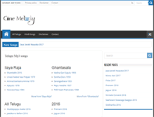 Tablet Screenshot of cinemelody.com